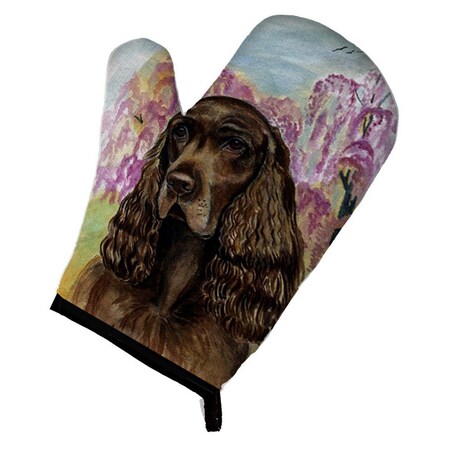 Carolines Treasures Field Spaniel Oven Mitt 7033OVMT